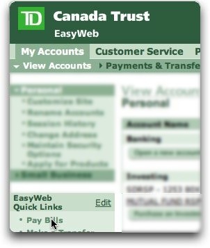 Selecting Pay Bills